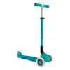Самокат Globber серії Elite Lights смарагдово-зелений Колеса з підсвічуванням (439-607-3) изображение 3