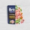 Вологий корм для собак Brit Premium Fillets in Gravy Chicken & Green Peas для малих порід 85 г (8595602572434) зображення 2