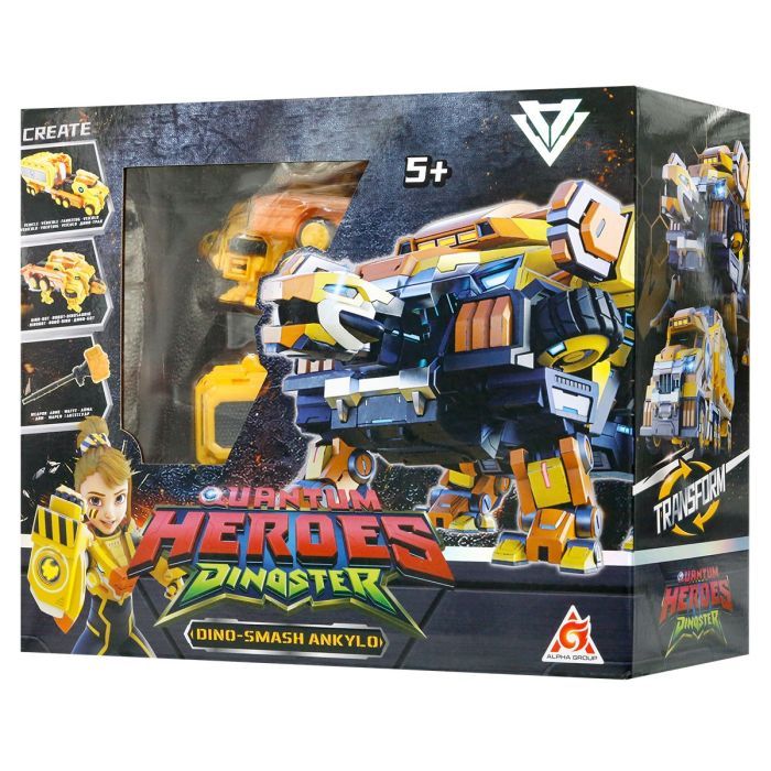 Трансформер Dinoster Раптор Болт Вінг (EU580806) изображение 3