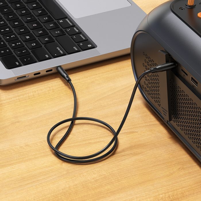 Кабель мультимедійний 3.5mm M to 3.5mm M 1.0m BL26 black BOROFONE (6941991122170) зображення 8