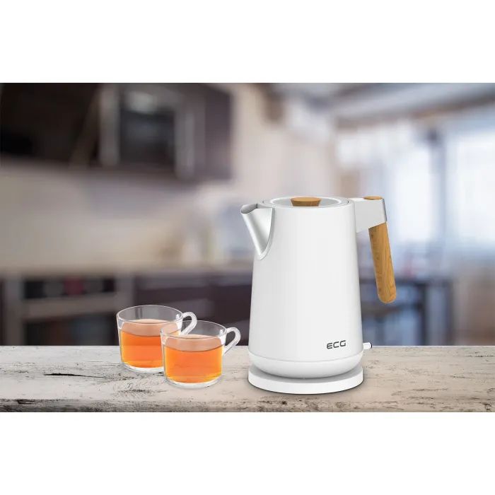 Электрочайник ECG RK 1768 Strix Timber White изображение 9
