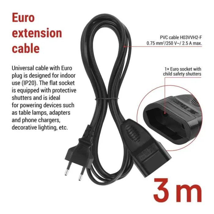 Сетевой удлинитель EMOS PC01303 изображение 6