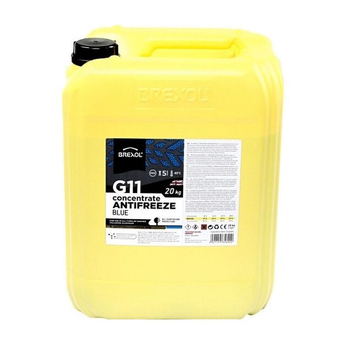 Антифриз BREXOL BLUE CONCENTRATE G11 (-80C) 20kg (antf-034)
