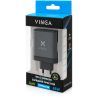 Зарядний пристрій Vinga 2xUSB-C + USB-A Display 65W (VCR65ACCDB) зображення 10