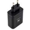 Зарядний пристрій Vinga 2xUSB-C + USB-A Display 65W (VCR65ACCDB) зображення 8