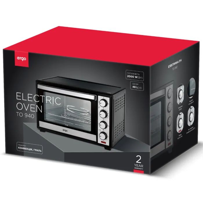 Электропечь Ergo TO 940 изображение 9