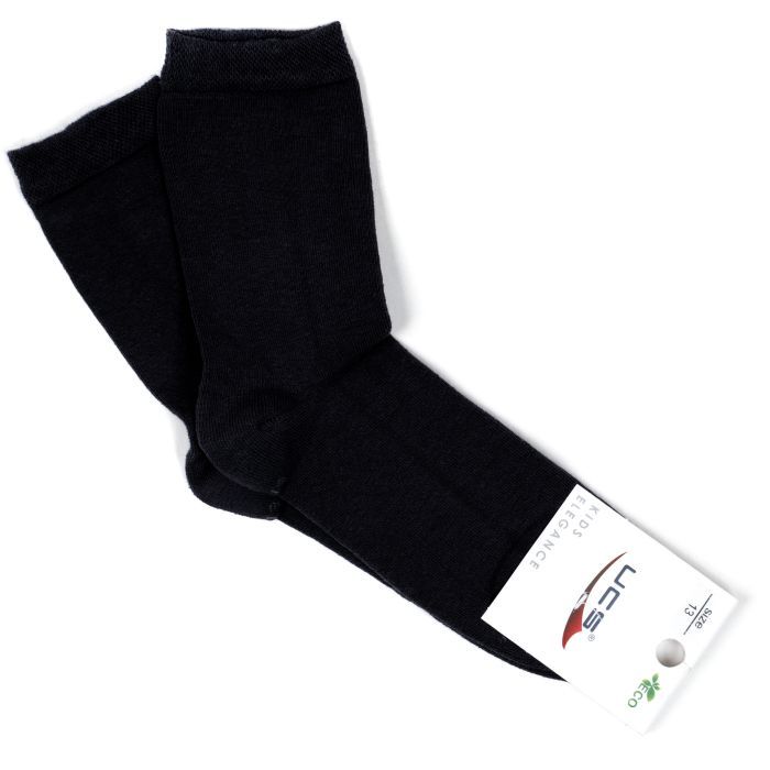 Носки детские UCS Socks однотонные (M0C0101-0167-M-11-black)