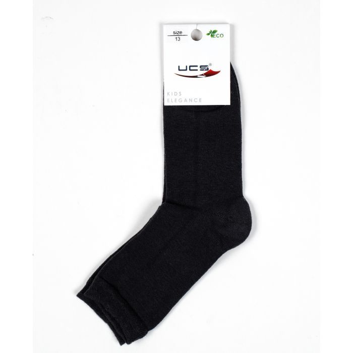 Носки детские UCS Socks однотонные (M0C0101-0167-M-11-black) изображение 2