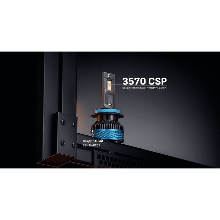 Автолампа PULSO LC3-H11-H8-H9-h16-LED-chips 3570 CSP/9-30V/2*65W/13000Lm/6000k (LC3-H11/H8/H9/H16) изображение 4