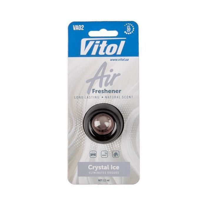 Ароматизатор для автомобиля VITOL Air Crystal Ice 2.3мл (VA02)