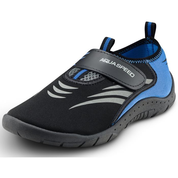 Аквашузы Aqua Speed Aqua Shoe Model 642-27B чорний, сірий, синій 45 (5908217676177) изображение 3