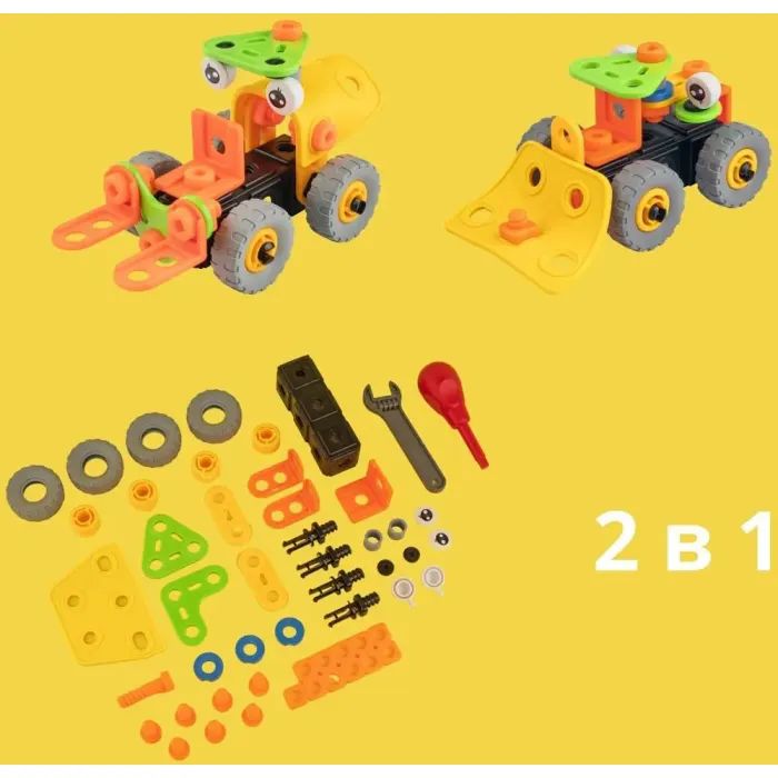 Конструктор Otamanko гибкий Грайко-собиратель 2-в-1, 53 детали (J-7745) изображение 11