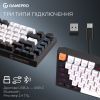 Клавиатура GamePro Asgard Valhalla QLAB Sakura Switch RGB Bluetooth/Wireless/USB-C UA Black (MK160-B-QS-PRO) изображение 7