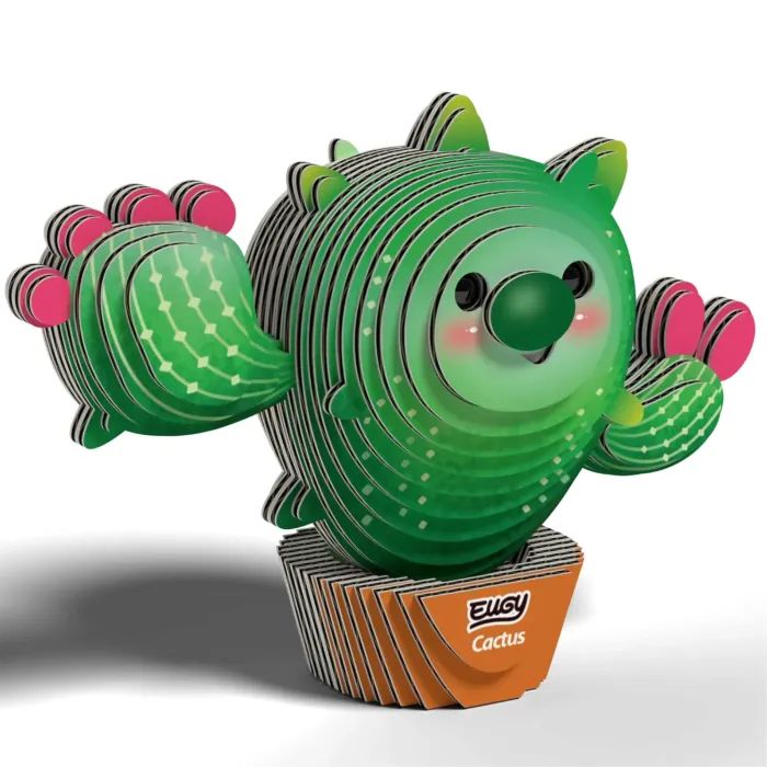 Пазл Eugy 3D Зоопарк Кактус (XEG-130) изображение 6