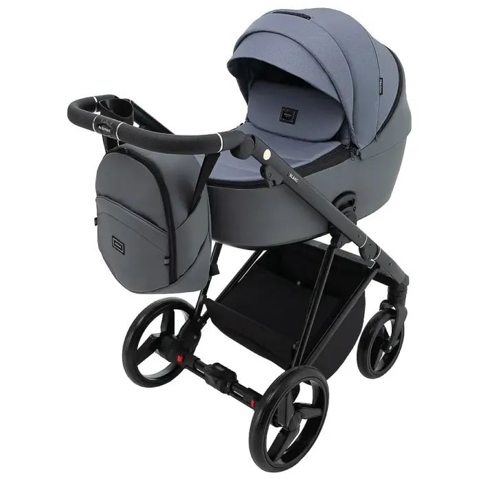 Коляска Adamex 2 в 1 Blanc Eco SA-7 лате (680710) изображение 3