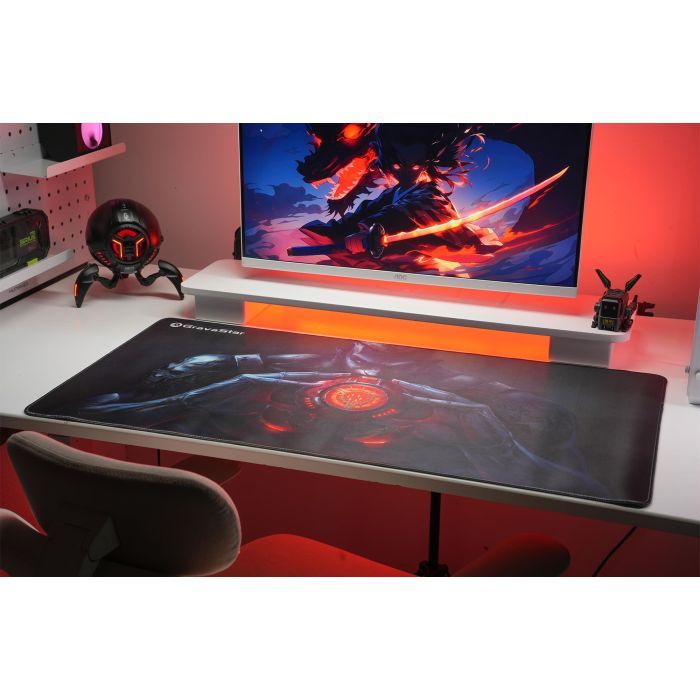 Килимок для мишки GravaStar WARRIOR XL Black (GSA8_MPD_WARRIOR) зображення 6