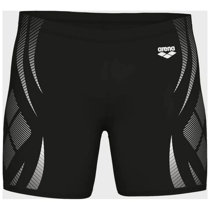 Плавки Arena Poseidonia Swim Mid Jammer 009091-501 чорний, білий 100 (3468337537212) изображение 3