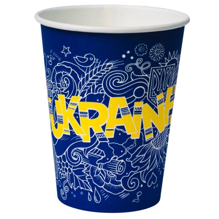 Стакани одноразові Україна PATRIOT паперові 175 мл 50 шт (CUP175PAT) зображення 4