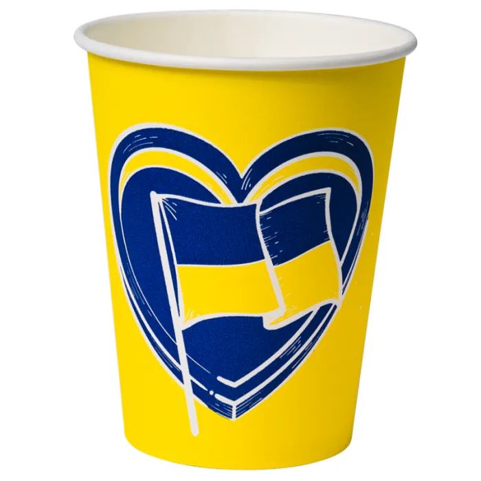 Стакани одноразові Україна PATRIOT паперові 175 мл 50 шт (CUP175PAT) зображення 5