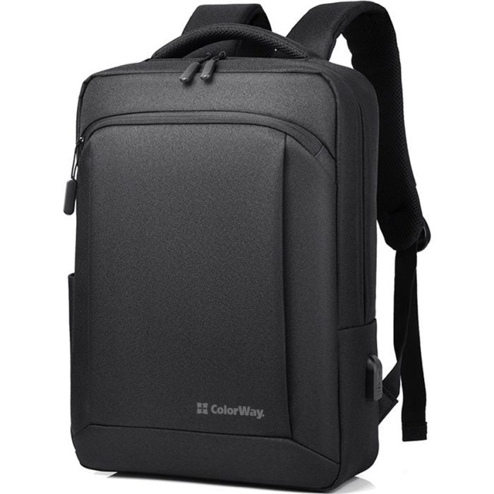 Рюкзак для ноутбука ColorWay Practical 17.3" Black (CW-BPP173-BK)
