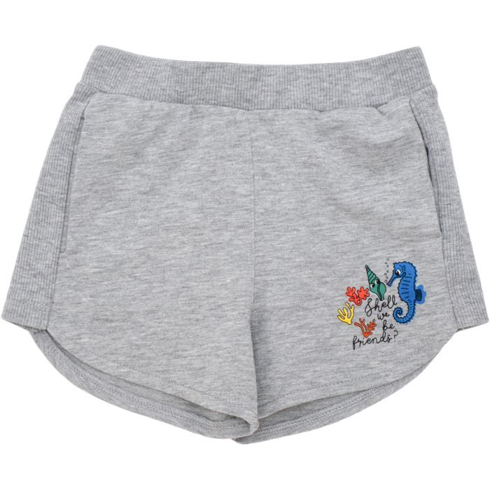Шорты детские Lovetti трикотажные (7841-110G-gray)