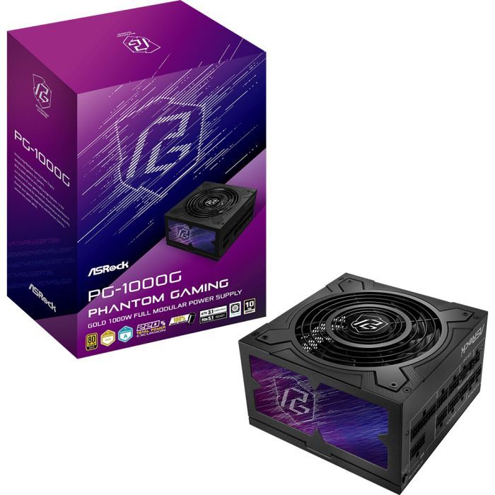 Блок питания ASRock 1000W (PG-1000G) изображение 4