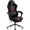 Кресло игровое GT Racer X-2331 Black/Red (X-2331 Fabric Black/Red) изображение 3
