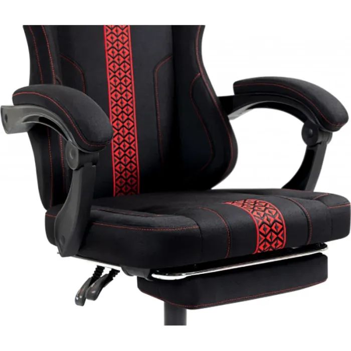 Кресло игровое GT Racer X-2331 Black/Red (X-2331 Fabric Black/Red) изображение 7