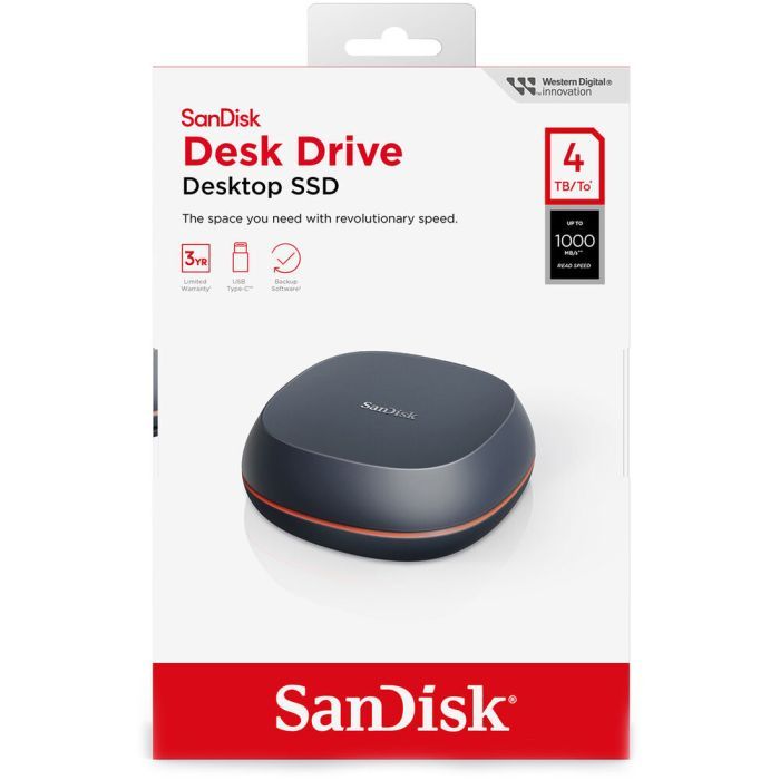 Накопитель SSD USB 3.2 4TB SanDisk (SDSSDT40-4T00-EM25) изображение 6