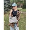 Сумка Vintage З натуральної шкіри Сіра (23054) зображення 15