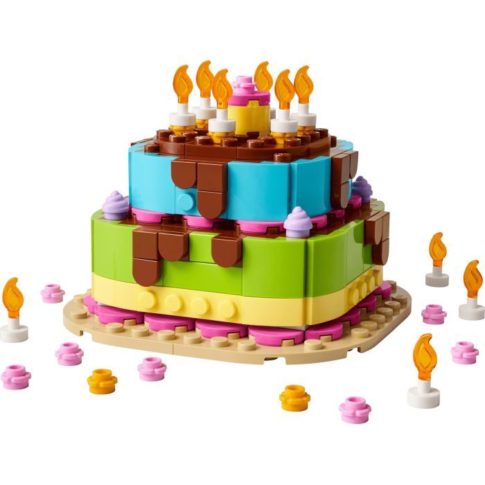 Конструктор LEGO Iconic Торт на день народження (40815) зображення 3