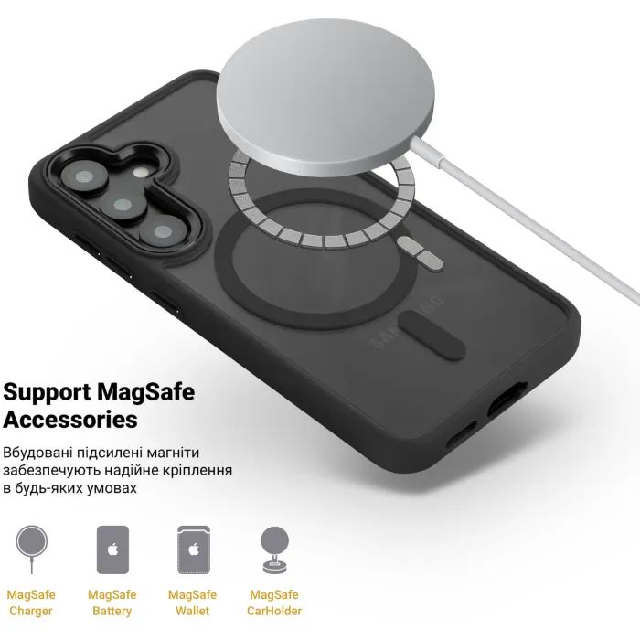 Чехол для мобильного телефона Armorstandart Unit MagCase Samsung S26 Plus 5G Black (ARM89448) изображение 4
