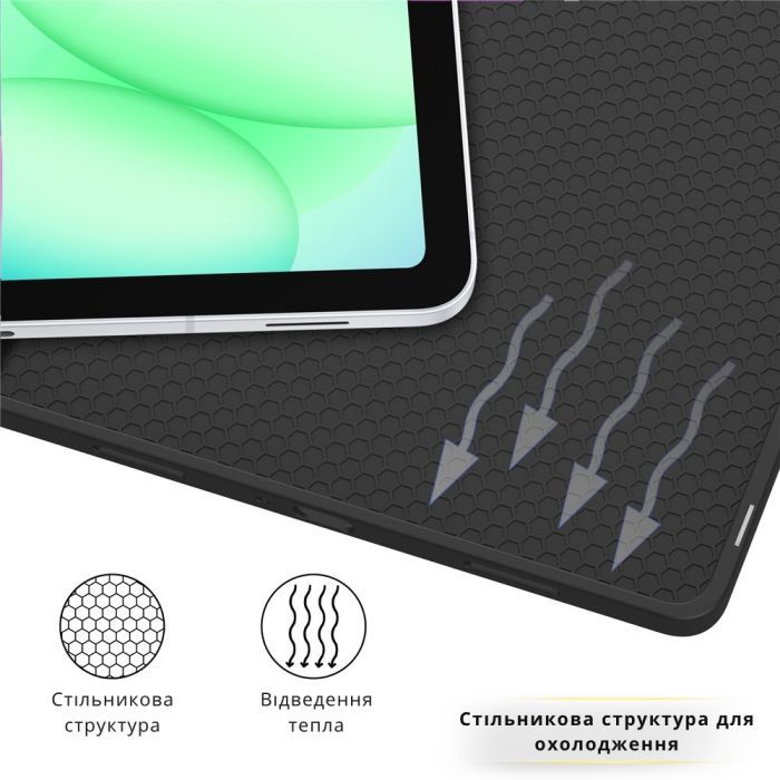 Чехол для планшета BeCover Flexible TPU Mate Samsung Galaxy Tab A11 Plus SM-X236B 11.0" Purple (715593) изображение 7