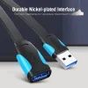 Дата кабель USB 3.0 AM/AF 1.0m PVC black Vention (VAS-A13-B100) изображение 2