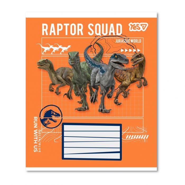 Зошит Yes Jurassic World.Camp cretaceous А5 18 аркушів клітинка (768814) зображення 6