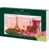 Лайнер Faber-Castell набор капиллярных ручек Pitt Artist Pen Set Paris, 12 шт (33017)
