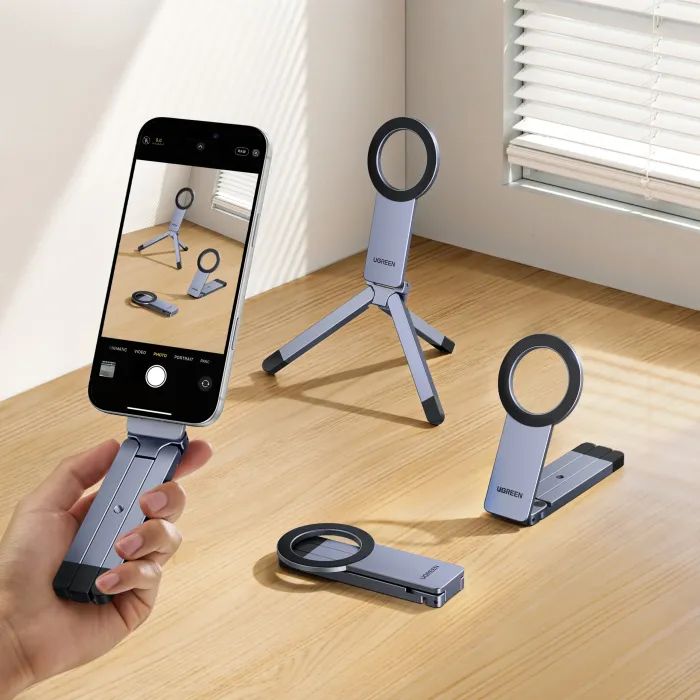 Штатив Ugreen Magnetic Phone Tripod Stand (75509) изображение 7