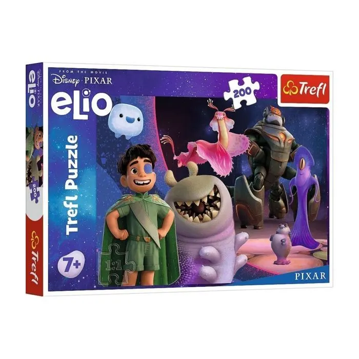 Пазл Trefl Disney Stitch The Movie Еліо у далекій галактиці 200 елементів (5900511133325)