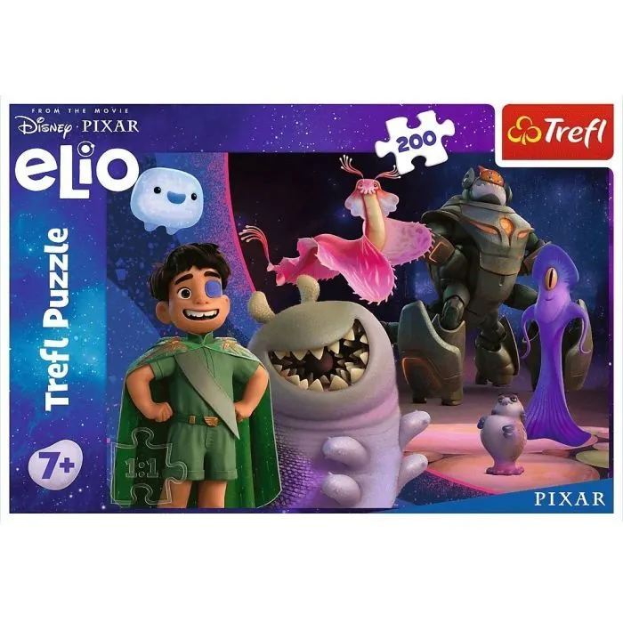 Пазл Trefl Disney Stitch The Movie Еліо у далекій галактиці 200 елементів (5900511133325) зображення 3