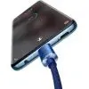 Дата кабель USB-C to USB-C 1.2m 100W blue Baseus (CAJY000603) изображение 2