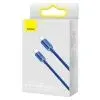 Дата кабель USB-C to USB-C 1.2m 100W blue Baseus (CAJY000603) изображение 9