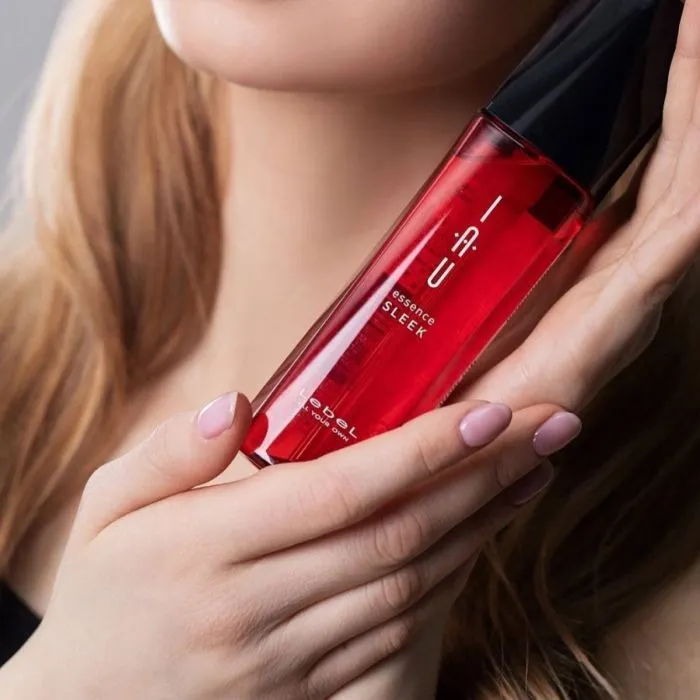 Сыворотка для волос Lebel IAU Sleek Essence Разглаживающая эссенция 100 мл (4952195624669) изображение 2