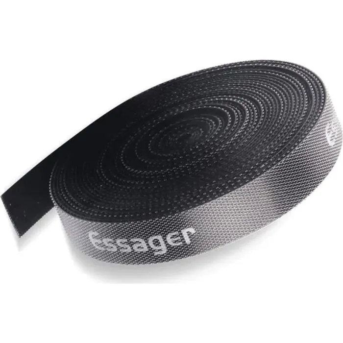 Набір для кріплення стрічка-липучка Cable Organizer 1m Black Essager (EXD-LX01) зображення 2