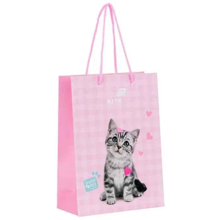 Подарочный пакет Kite Studio Pets 18 х 24 см (SP26-265)