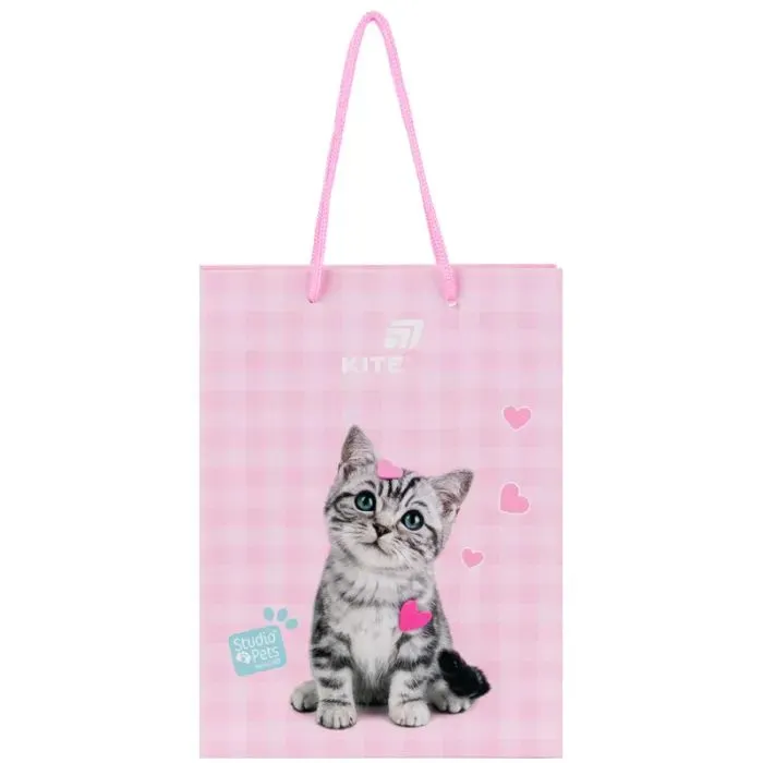 Подарочный пакет Kite Studio Pets 18 х 24 см (SP26-265) изображение 2