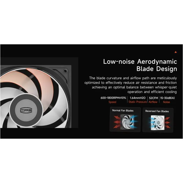 Кулер до процесора PcCooler RT500 Digital BK зображення 10
