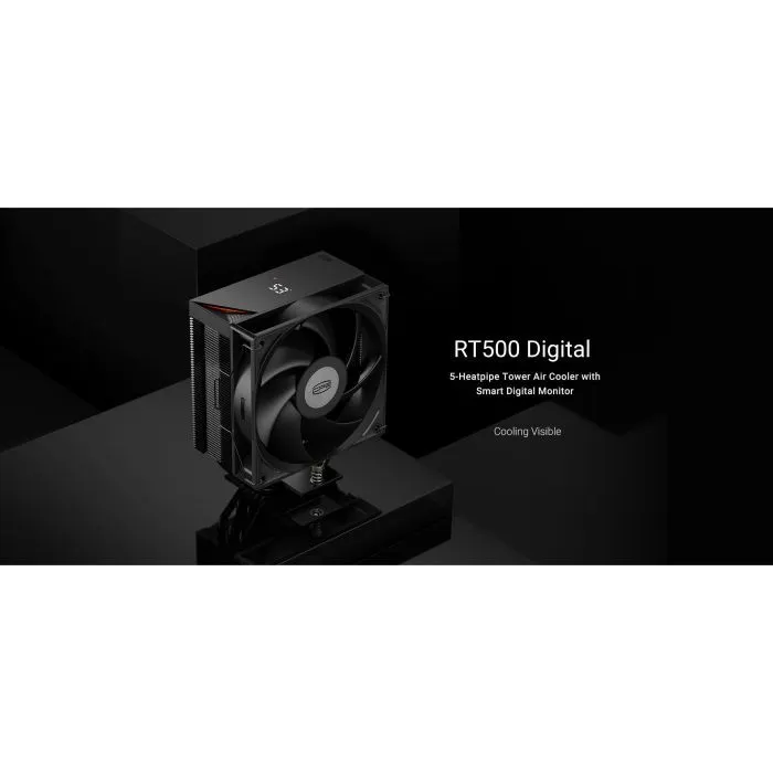 Кулер до процесора PcCooler RT500 Digital BK зображення 9