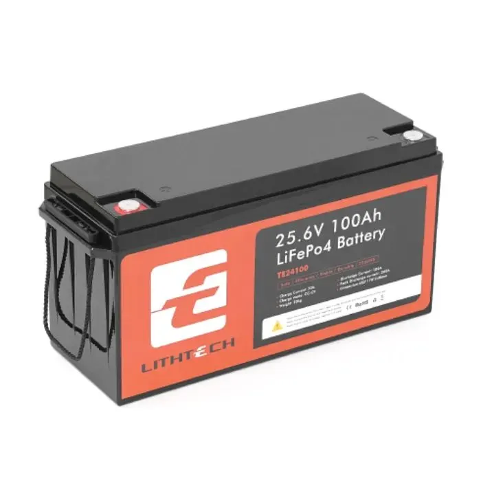 Батарея LiFePo4 LITHTECH 25,6V 100Ah, 2.56k + Bluetooth (TE24100B)