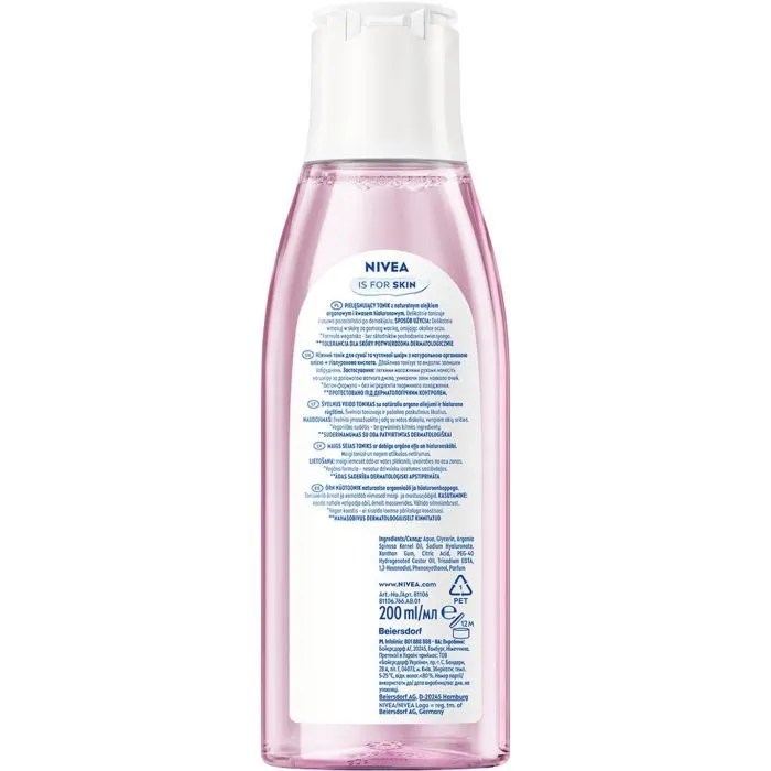 Тонік для обличчя Nivea Almond Oil Toner 200 мл (4006000008318) зображення 2