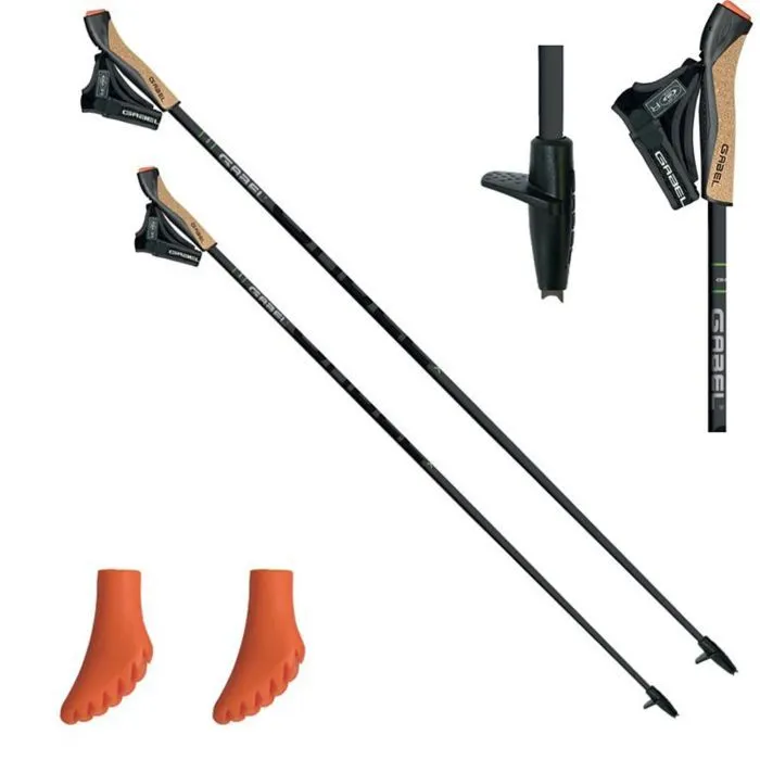 Палиці для скандинавської ходи Gabel X-5 Black 125 (7009351141250) (DAS303986) зображення 2